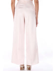 TWINSET PANTALONE IN DUCHESSE 261TP2417 00570 Rosa