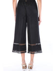 TWINSET PANTALONE IN POPELINE 261TT2252 00006 Nero