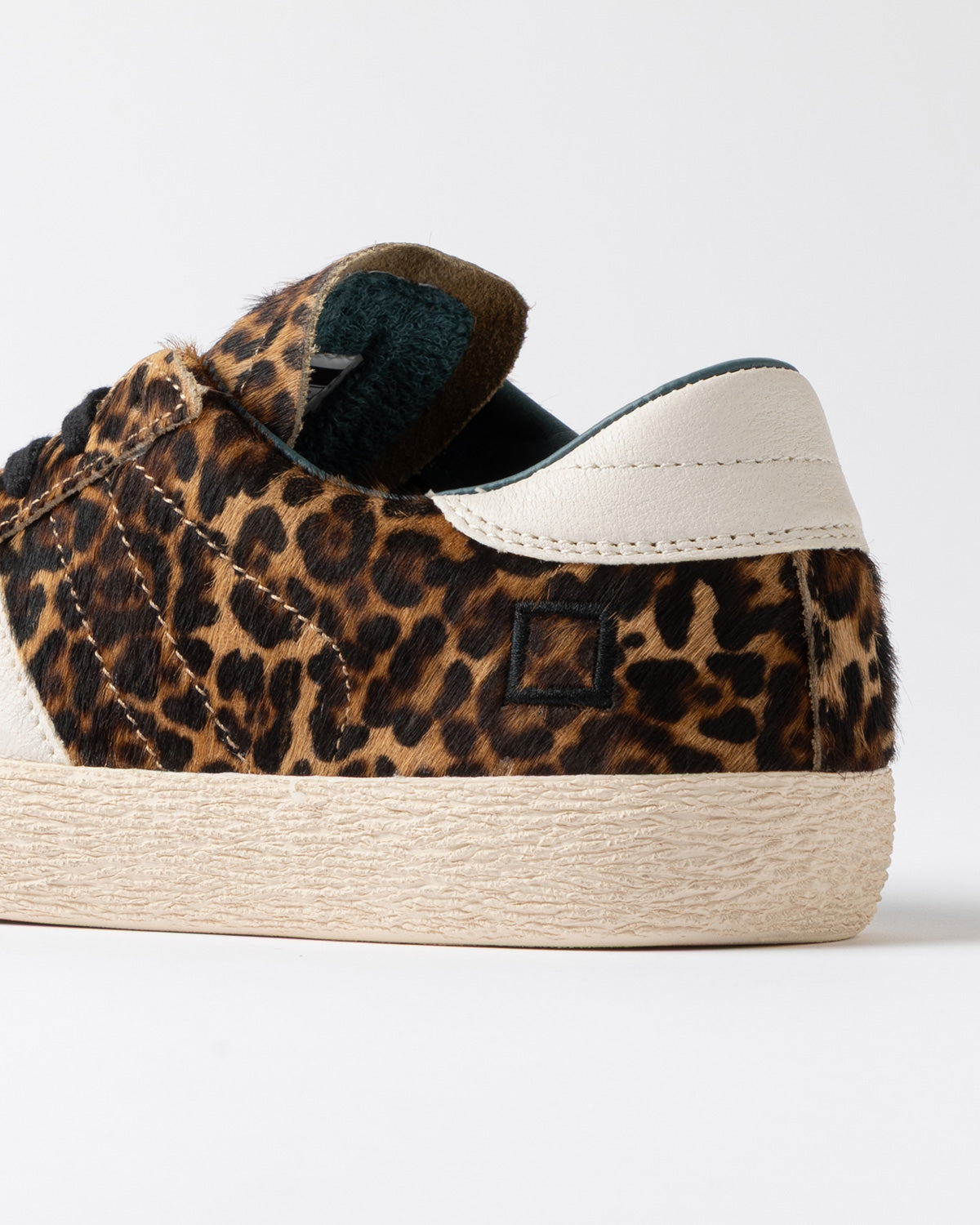 D.A.T.E. SNEAKERS HILL LOW PONY LEOPARD