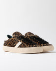 D.A.T.E. SNEAKERS HILL LOW PONY LEOPARD