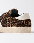 D.A.T.E. SNEAKERS HILL LOW PONY LEOPARD