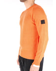 Suns uomo maglione girocollo arancione