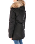 Woolrich donna Arctic Raccoon Parka nero