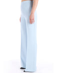 Twinset donna pantaloni flare in cady