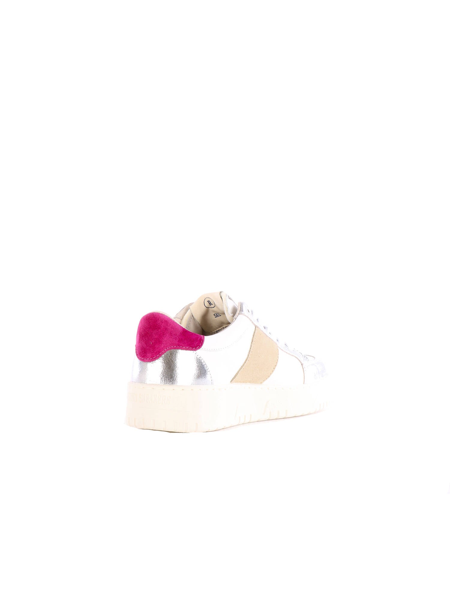 Saint Sneakers donna sneakers bianco/argento/fuxia