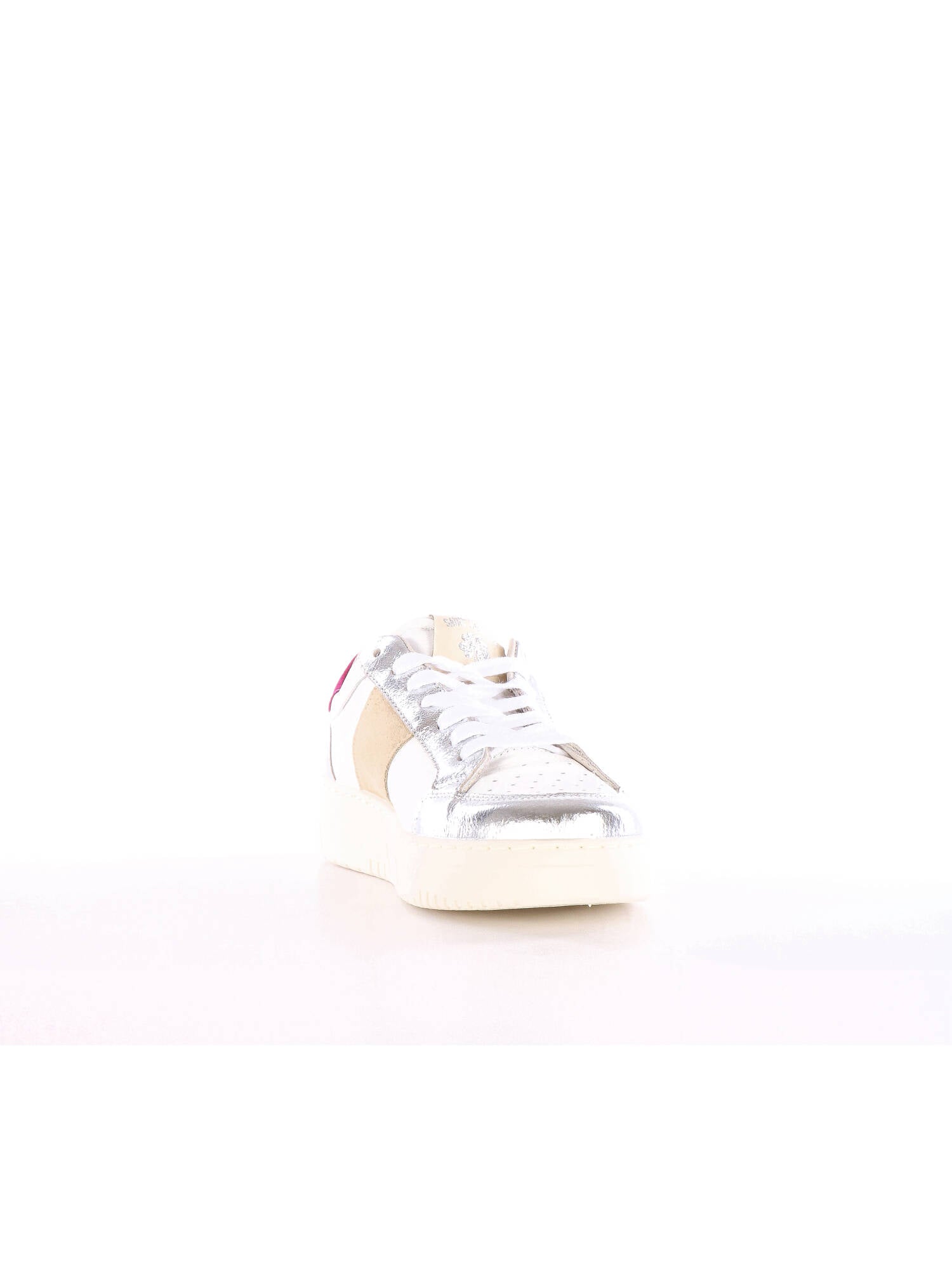 Saint Sneakers donna sneakers bianco/argento/fuxia
