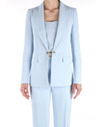 Twinset donna blazer in crepe cady