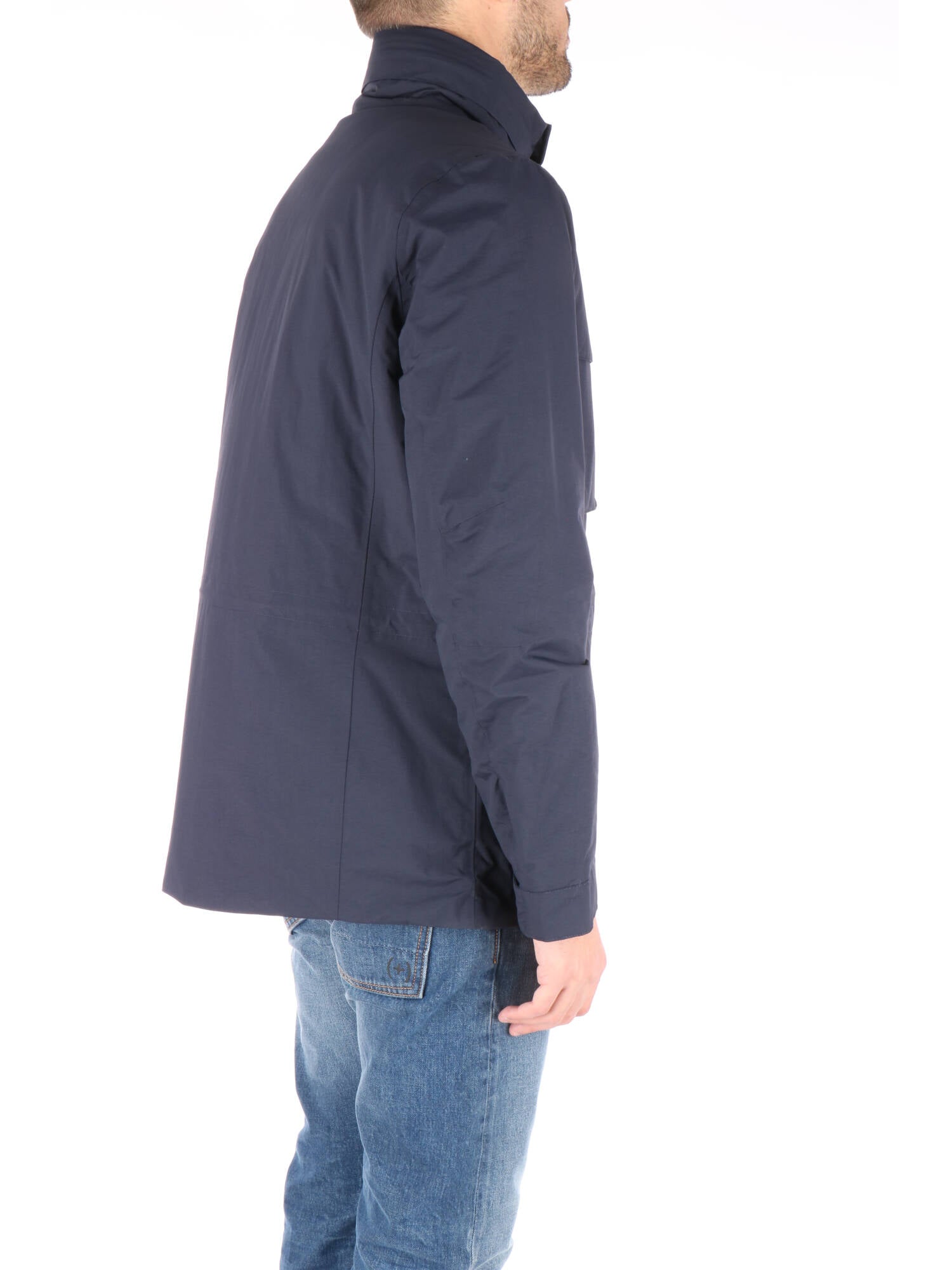 Kway giacca corta in nylon ottoman