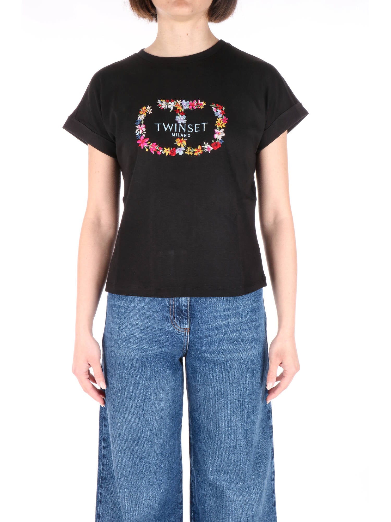Twinset donna t-shirt con stampa