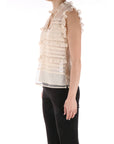 Twinset donna top in tulle