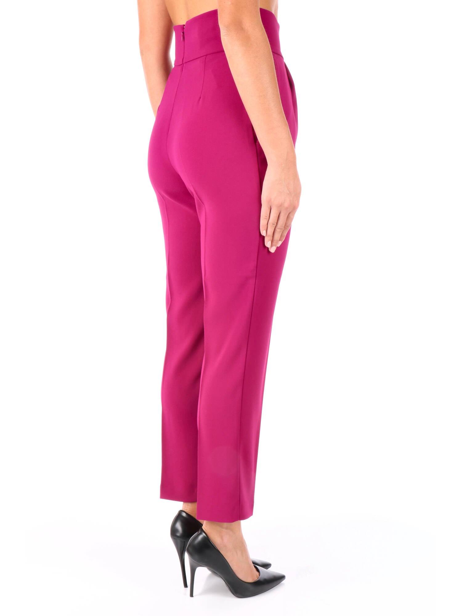 Pinko pantaloni in crepe stretch
